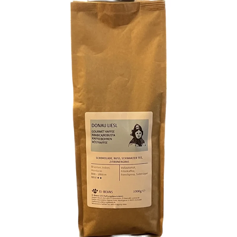 Gourmet Kaffee "Donau Liesl" 0,5Kg Arabica / Robusta