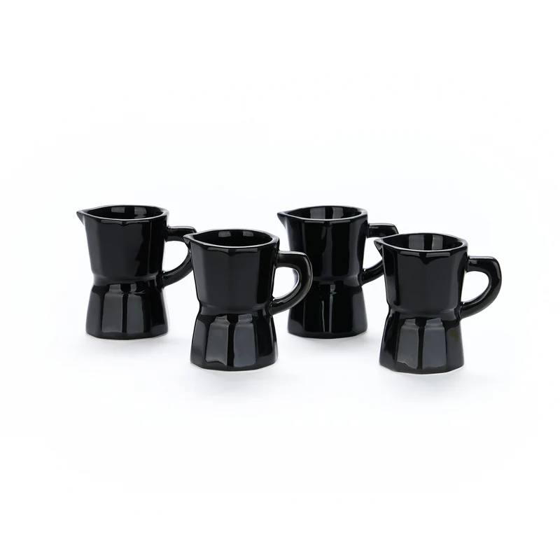 Moka Black Espresso Cup Set