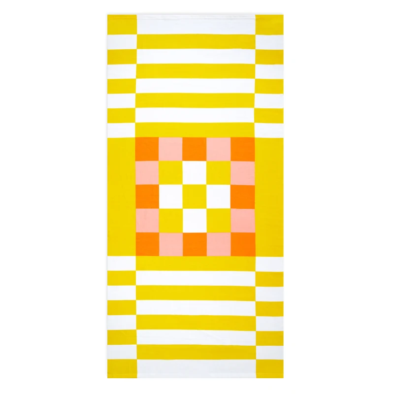 Tic Tac Toe Beach Game Towel