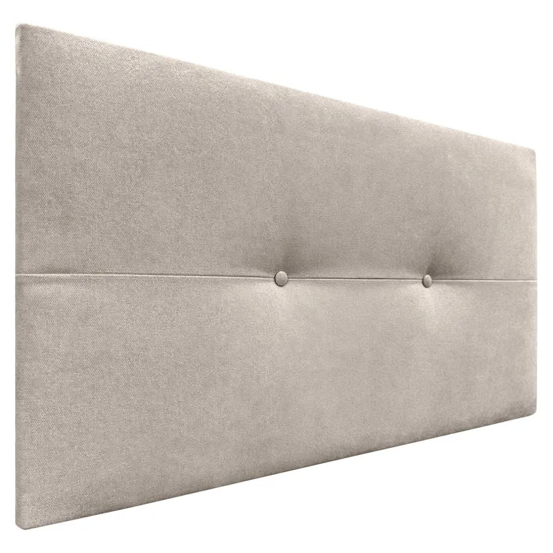 DHOME Kopfteil aus Kunstleder oder Stoff AQUALINE Pro Kopfteil Polsterkopfteil Luxusbett (Stoff Beig