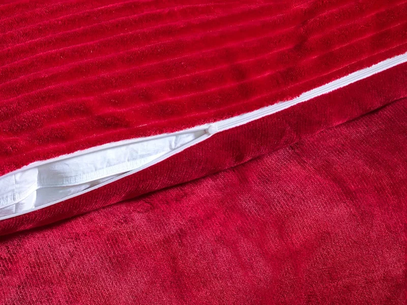Kuscheli® Winter Wende Plüsch Bettwäsche 135 x 200 od. 155 x 220 mit 80x80 Kissenbezug Cashmere-Touc