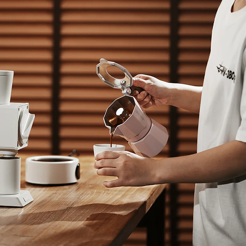 MHW-3BOMBER Double Valve Moka Pot 100ml