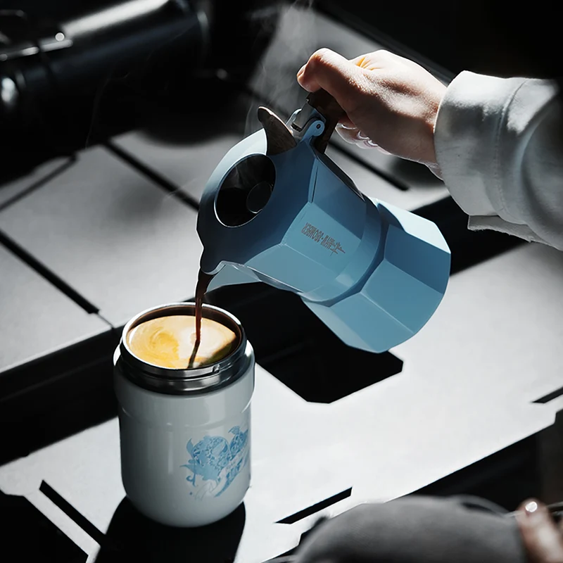 MHW-3BOMBER Double Valve Moka Pot 100ml