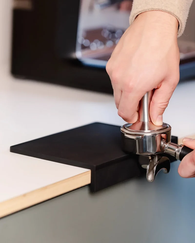 Tamping Matte mit Anstoßwinkel groß