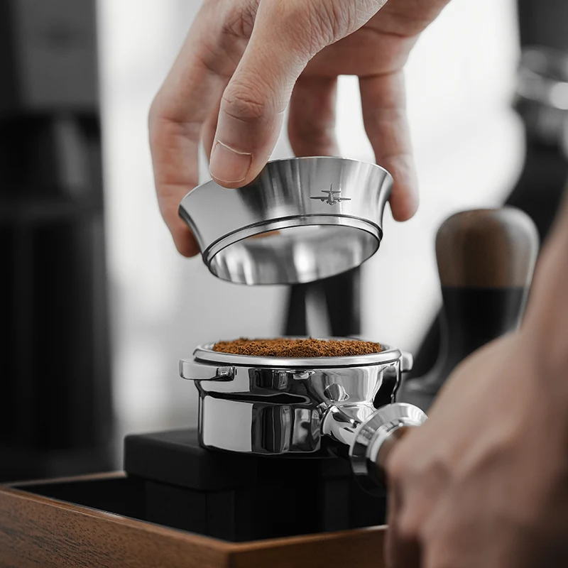 MHW-3BOMBER Stainless Steel Coffee Dosing Funnel
