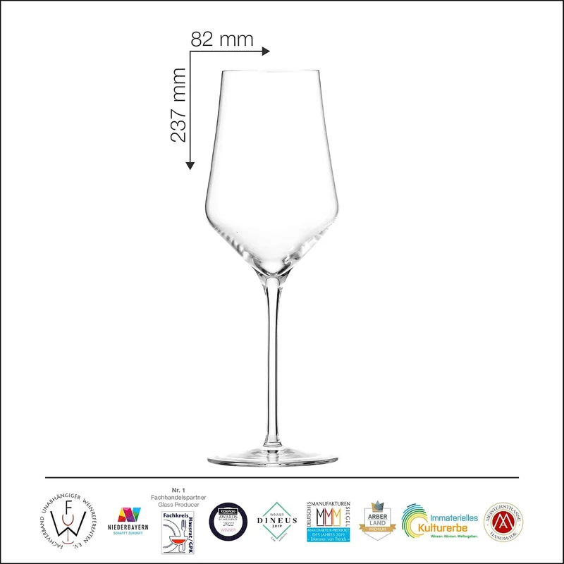 Eisch Sky Weissweinglas, SensisPlus Belüftungstechnologie, bleifrei, spülmaschinenfest, 2 Stück, 380