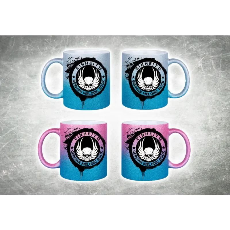 Bedruckte Keramiktasse