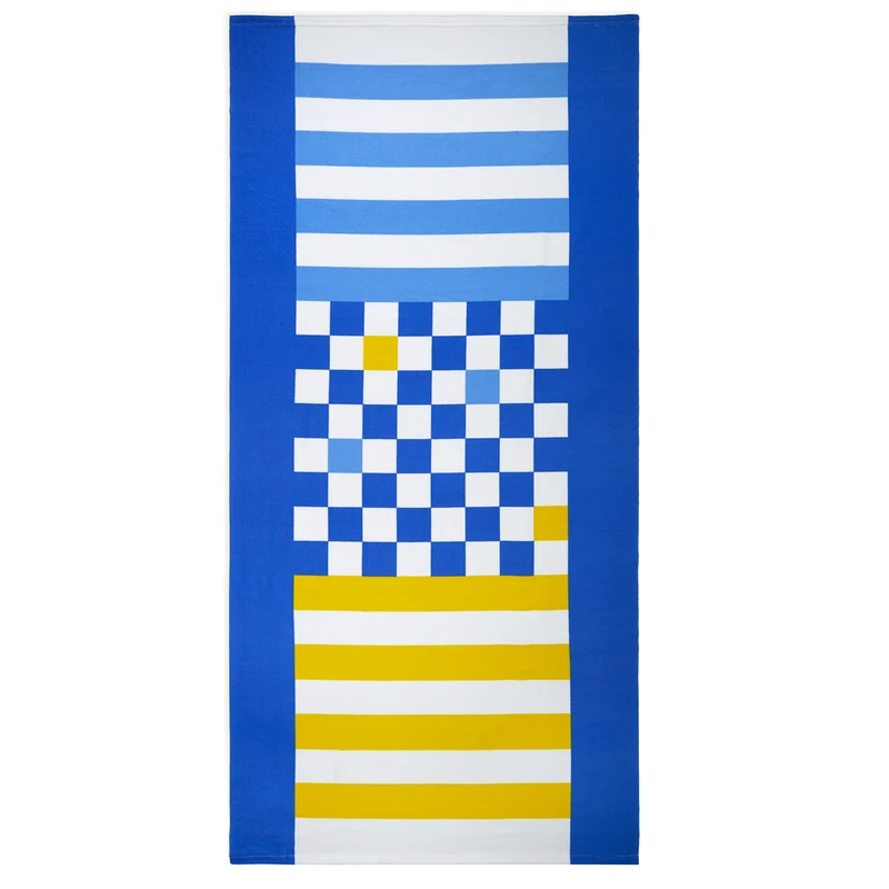 Checkers Beach Game Towel