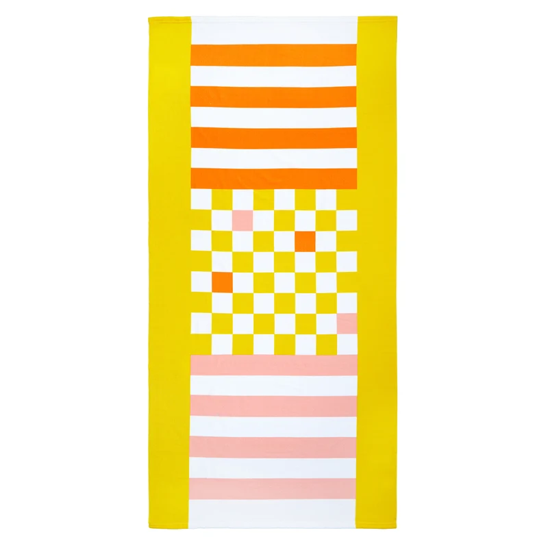 Checkers Beach Game Towel