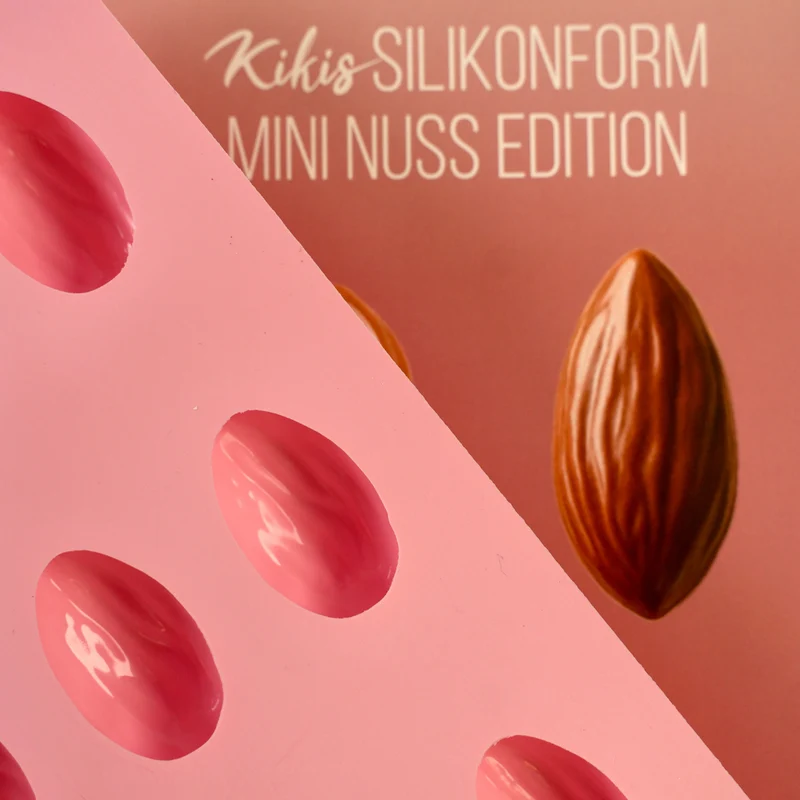 Kikis Silikonform - Mini Nuss Edition