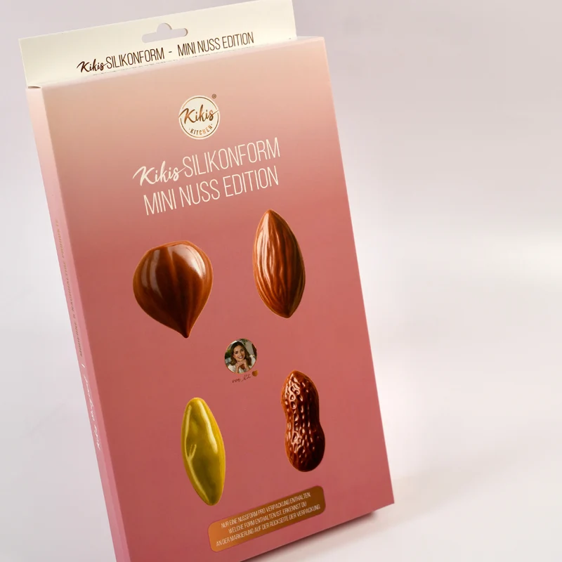 Kikis Silikonform - Mini Nuss Edition