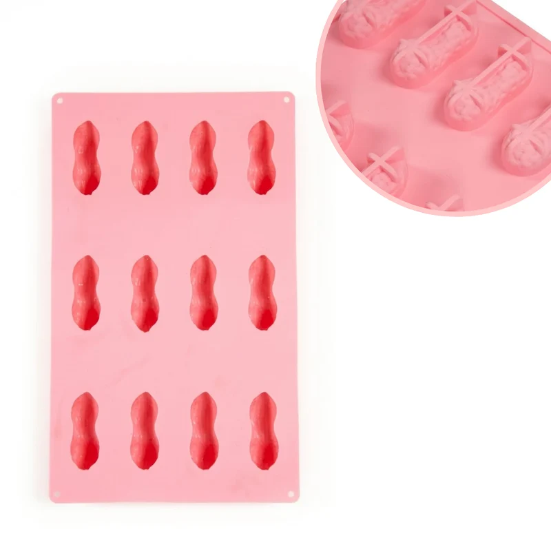 Kikis Silikonform - Mini Nuss Edition