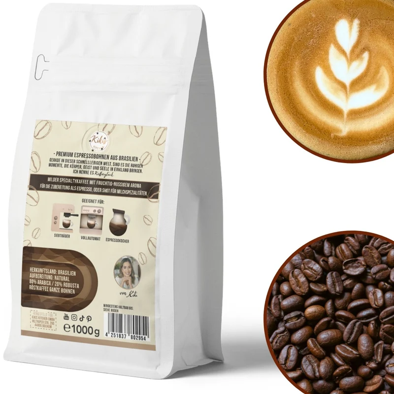 Kikis Kaffeeglück - Espresso 1000g