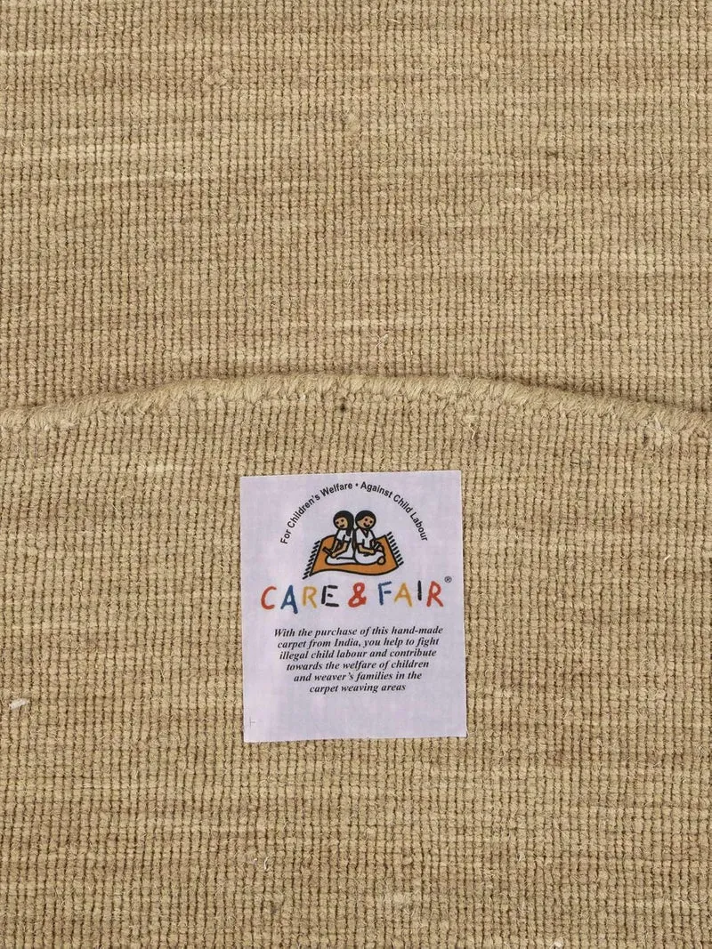 RugVista, Kelim Loom, Teppich, Kurzflor Teppich, ∅ 150 cm, Rund, Moderner Kelim Teppich, Wolle, Flur