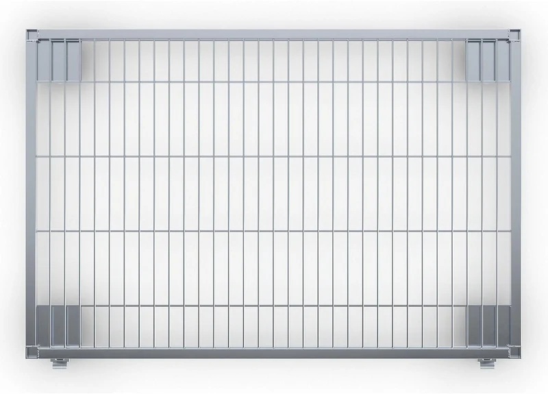 kaiserkraft | Stahl-Rollplatte | LxBxH 1200 x 800 x 190 mm | Gewicht 19 |1 kg