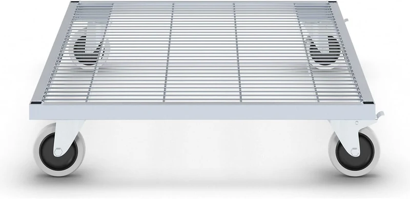 kaiserkraft | Stahl-Rollplatte | LxBxH 1200 x 800 x 190 mm | Gewicht 19 |1 kg