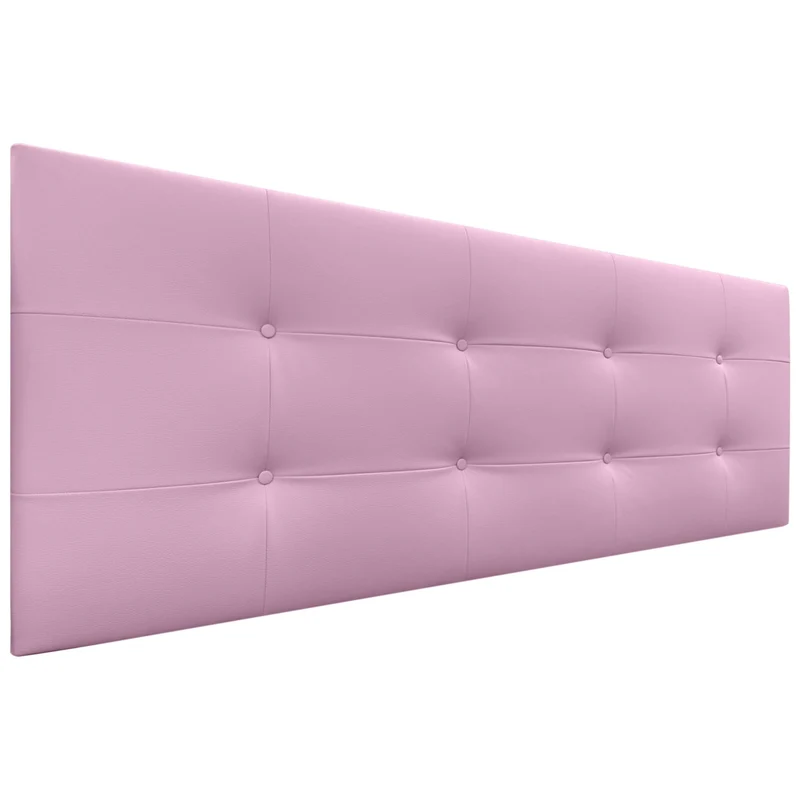 DHOME Kopfteil, gepolstertes Bett Kopfteil 8cm dick. Gepolstertes Kopfteil ACUALINE Stoff und Kunstl