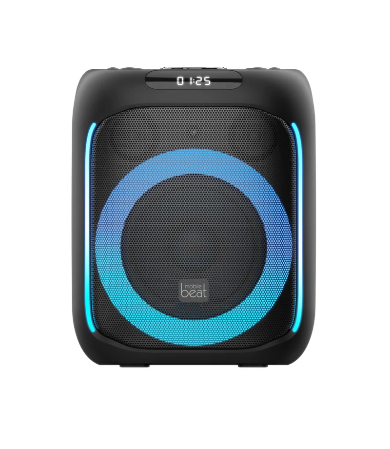 Mobile Beat SB-TWS 100 BT Soundbox, bis zu 7h Laufzeit, LED-Lichtefeekte, praktischer Tragegriff, Ak