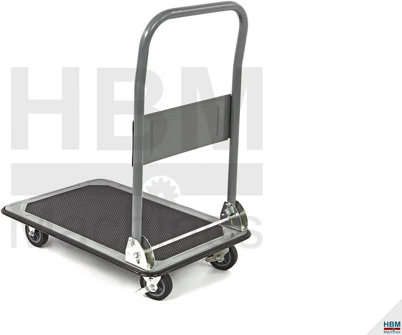 HBM 150 Kilo Faltbarer Transportwagen, Transportwagen mit Bremse