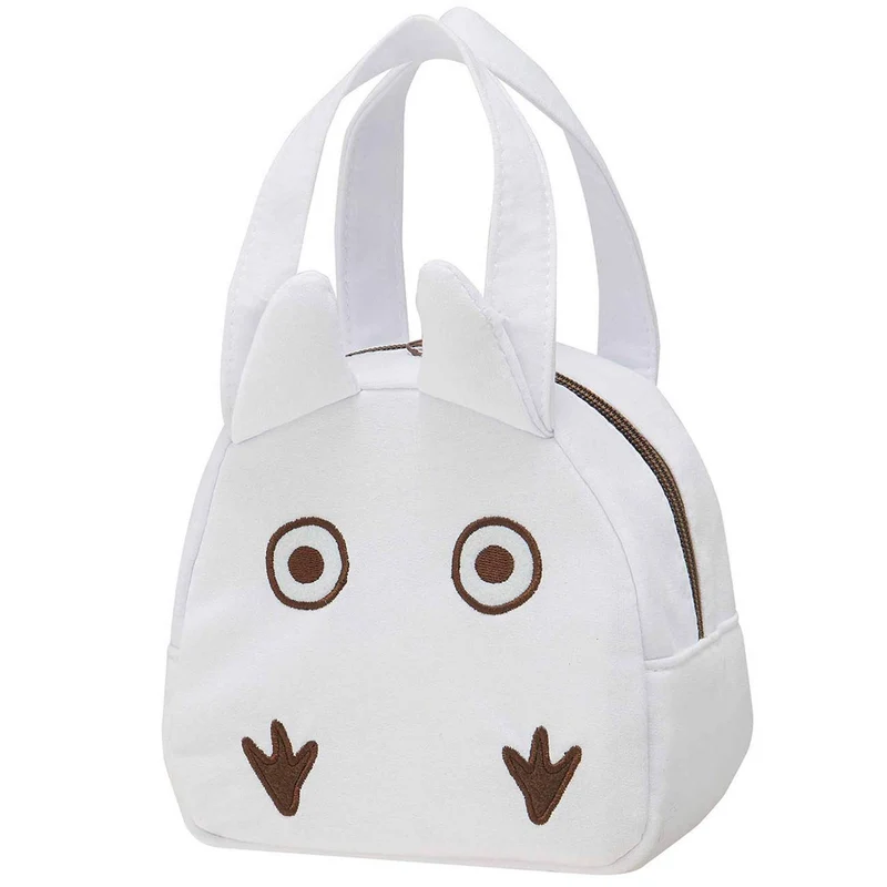 Unbekannt Sweat material die cut lunch bag [small Totoro]