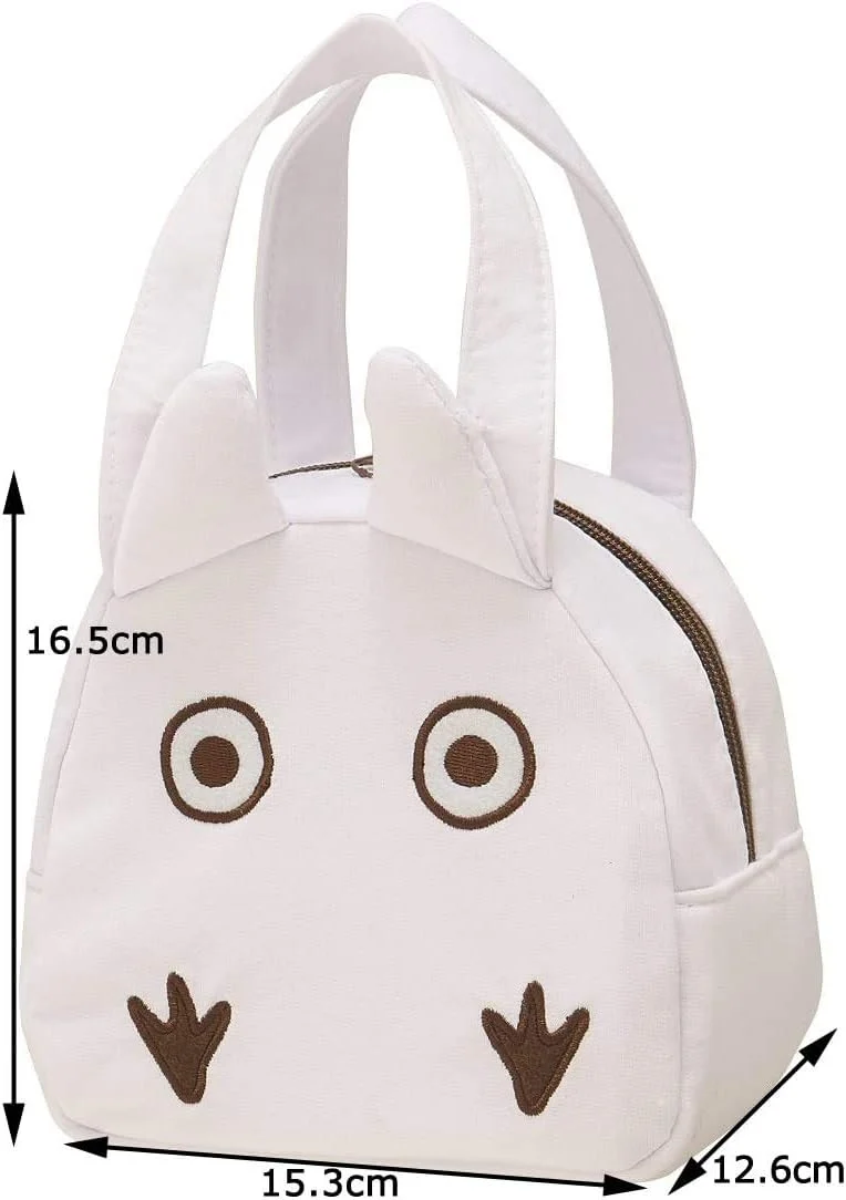 Unbekannt Sweat material die cut lunch bag [small Totoro]