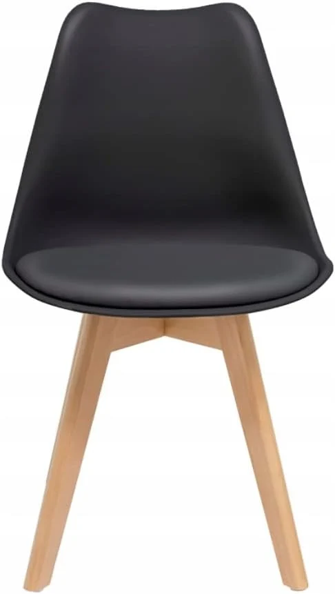 BDW Esszimmerstühle Weich Gepolsterte 1/2/4 Set - Küchenstuhl im skandinavischen Stil aus Kunststoff