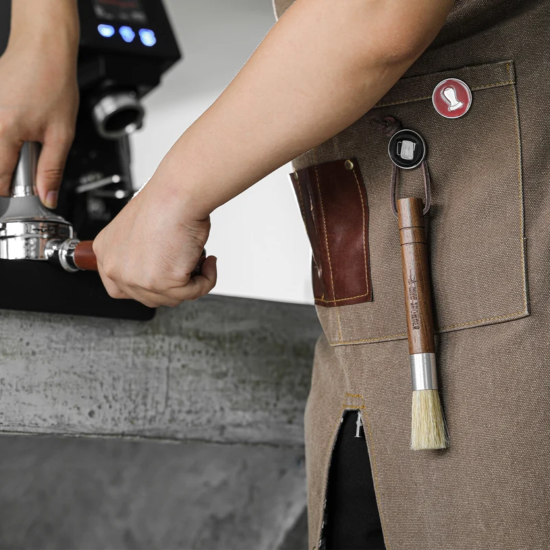 MHW-3BOMBER Coffee Cleaning Brush Wings Cylindrical Brush