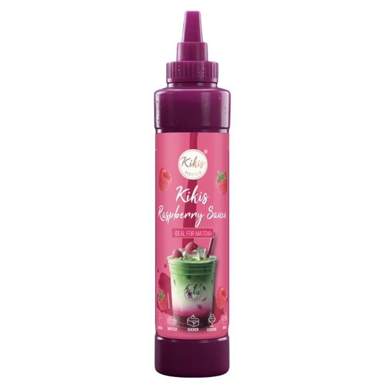Kikis Raspberrysauce - Ideal für Matcha und Desserts 750ml