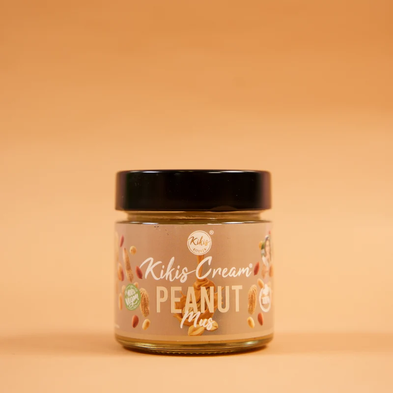 Kikis Cream PEANUT MUS - 100% Erdnussmus