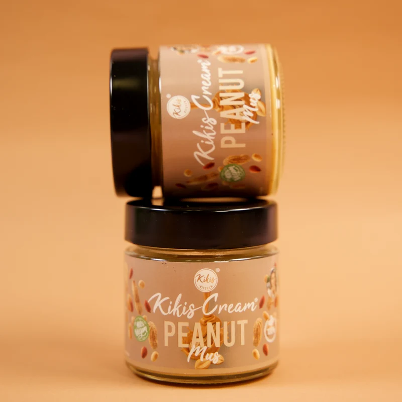 Kikis Cream PEANUT MUS - 100% Erdnussmus