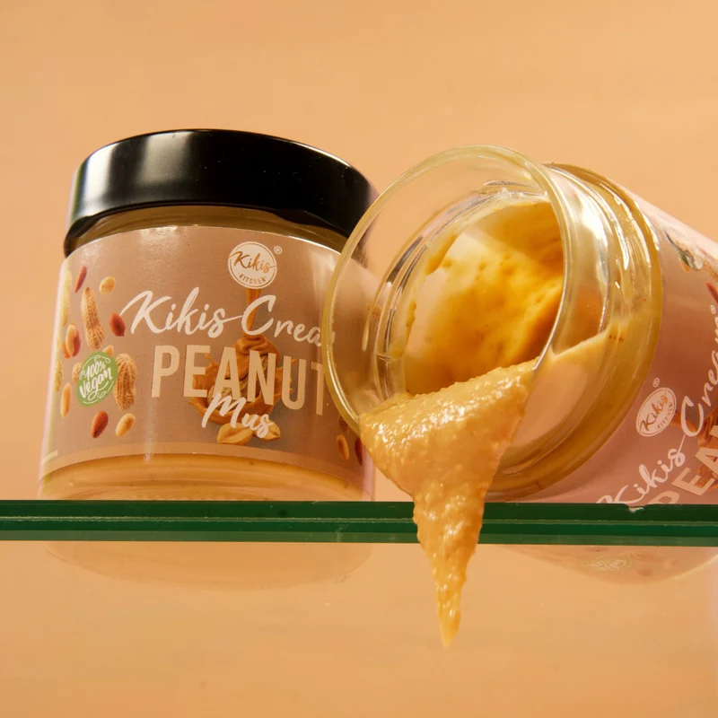 Kikis Cream PEANUT MUS - 100% Erdnussmus