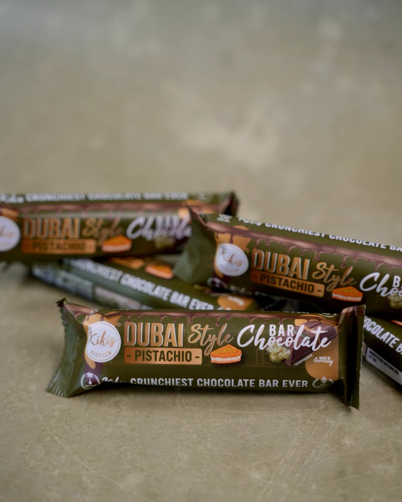 Kikis Dubai Style Bar Chocolate - Pistachio🍫