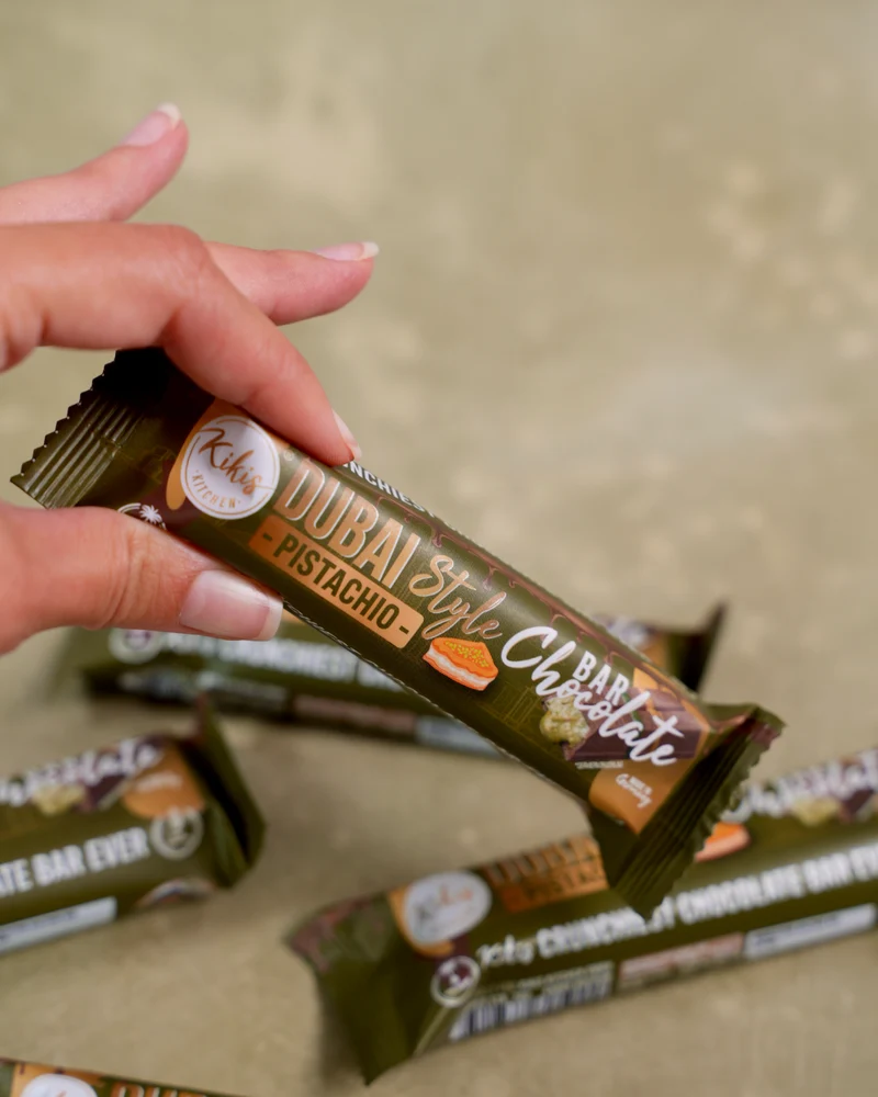 Kikis Dubai Style Bar Chocolate - Pistachio🍫