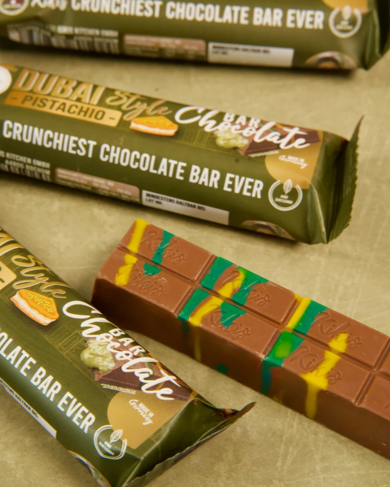 Kikis Dubai Style Bar Chocolate - Pistachio🍫