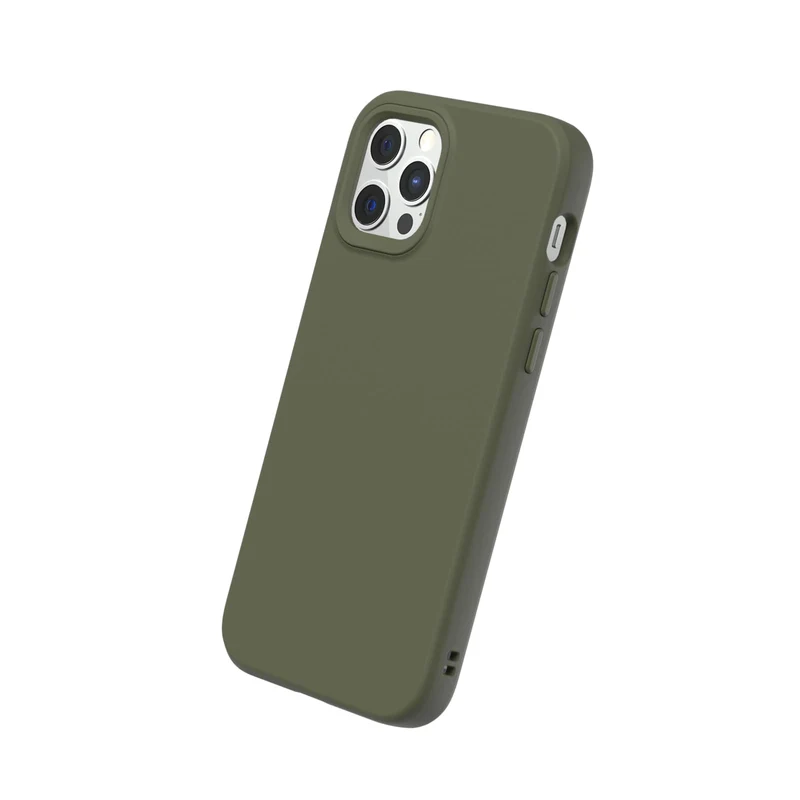 RhinoShield Case kompatibel mit [iPhone 12/12 Pro] | SolidSuit - MagSafe-kompatibel -Stossdämpfende