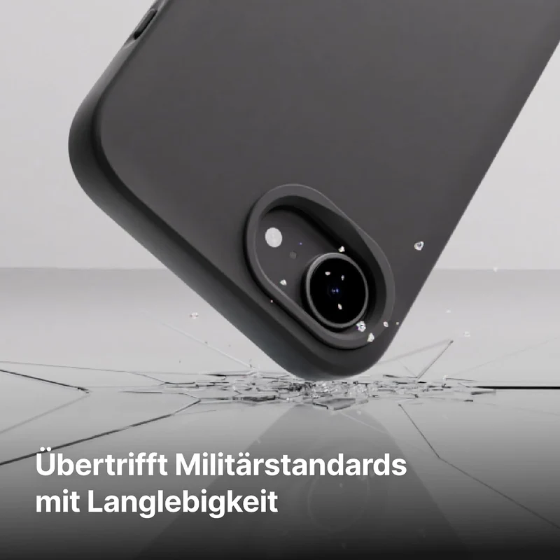 RhinoShield Case kompatibel mit [iPhone 12/12 Pro] | SolidSuit - MagSafe-kompatibel -Stossdämpfende