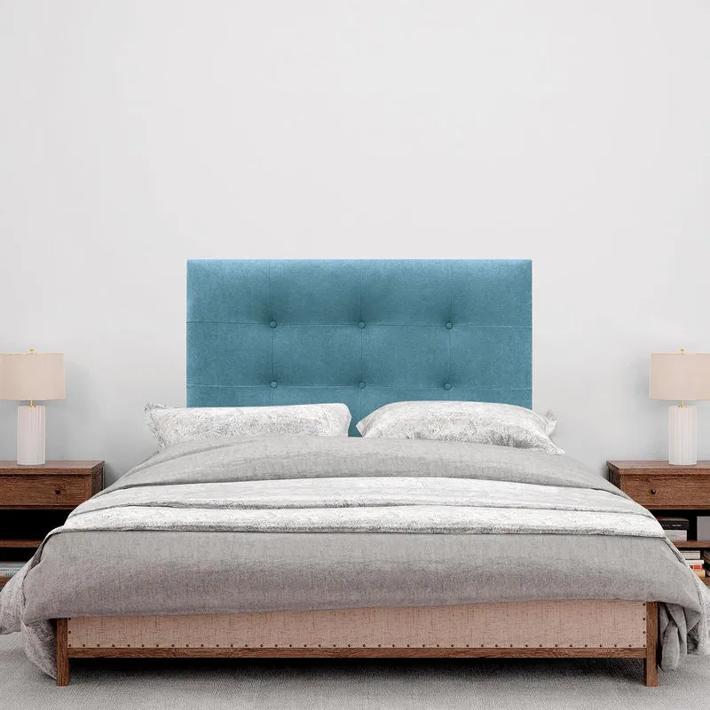 DHOME Kopfteil, gepolstertes Bett Kopfteil 8cm dick. Gepolstertes Kopfteil ACUALINE Stoff und Kunstl