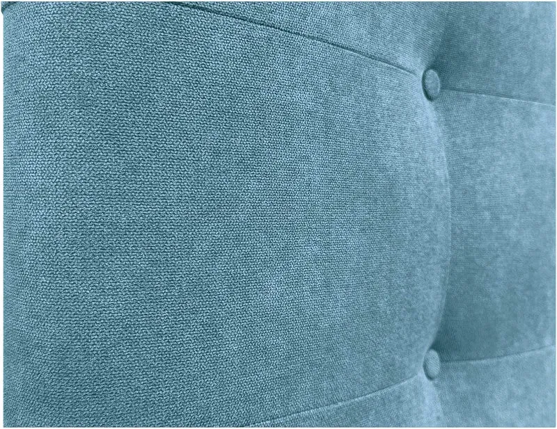 DHOME Kopfteil, gepolstertes Bett Kopfteil 8cm dick. Gepolstertes Kopfteil ACUALINE Stoff und Kunstl