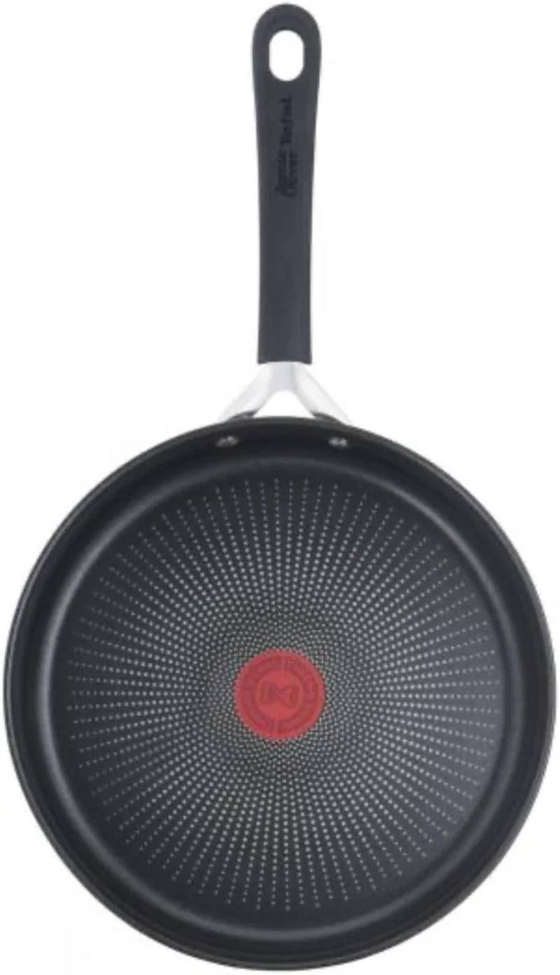 TEFAL Compatible - Jamie Oliver - Quick & Easy SS Sautepan 25 cm + Lid (E3033344)