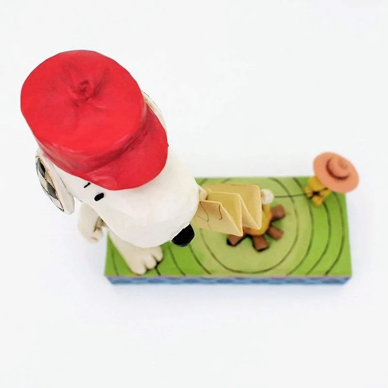 Peanuts by Jim Shore Campfire Friends (Snoopy & Woodstock) "Campfire Friends" (Freunde am Lagerfeuer