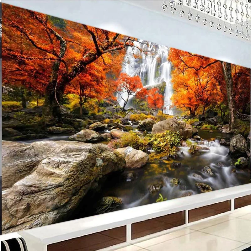 Trayosin Diamond Painting Wasserfall Natur 5D Diamant Painting Bilder Erwachsene Gross xxl Diamant M