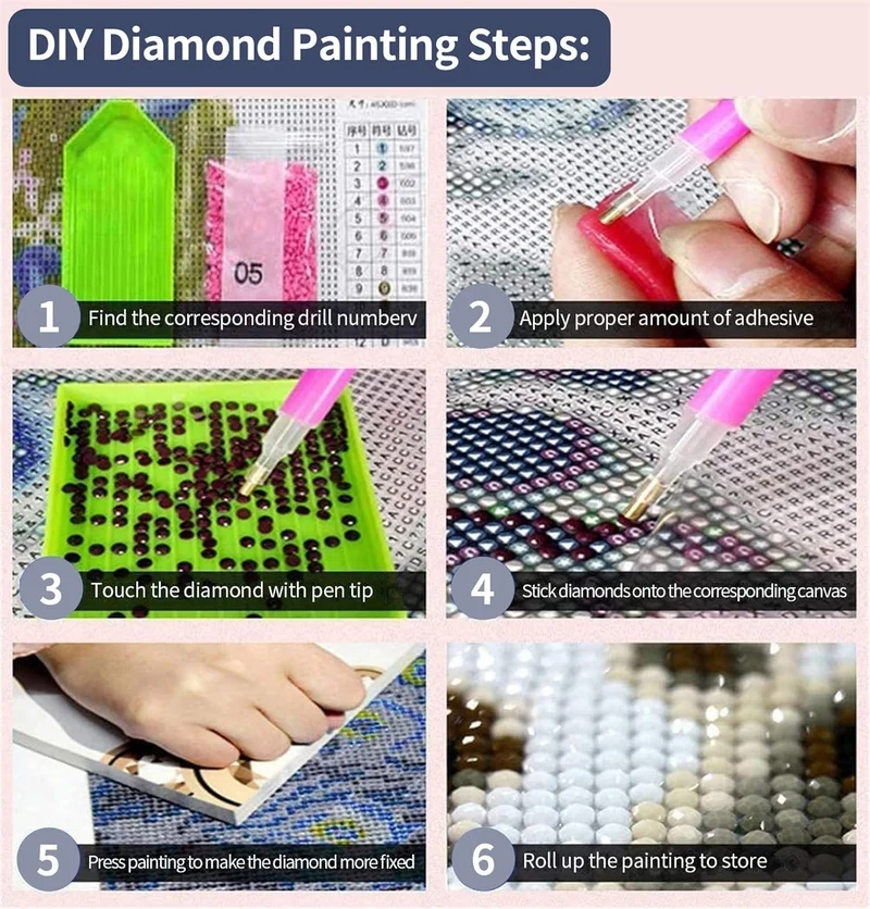 Trayosin Diamond Painting Wasserfall Natur 5D Diamant Painting Bilder Erwachsene Gross xxl Diamant M
