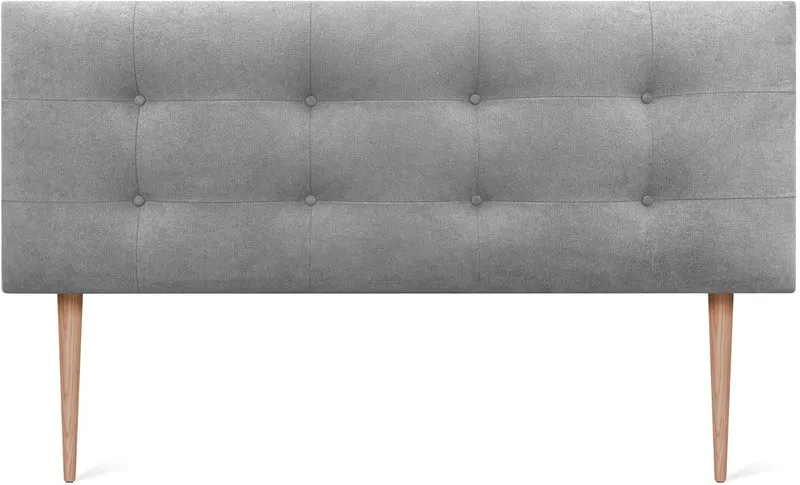 DHOME Kopfteil, gepolstertes Bett Kopfteil 8cm dick. Gepolstertes Kopfteil ACUALINE Stoff und Kunstl