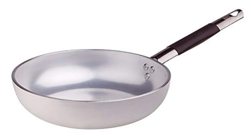 Pentole Agnelli Pfanne Senkkopf Hohe aus Aluminium mit 1 Bügel 5 mm 32 cm, 32 cm