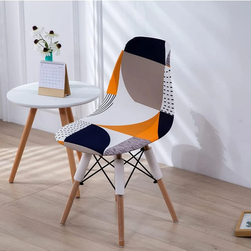 CHNSHOME Stuhlhusse Esszimmerstühle Scandinavian Stuhlhussen Stretch skandinavische Esszimmerstühle