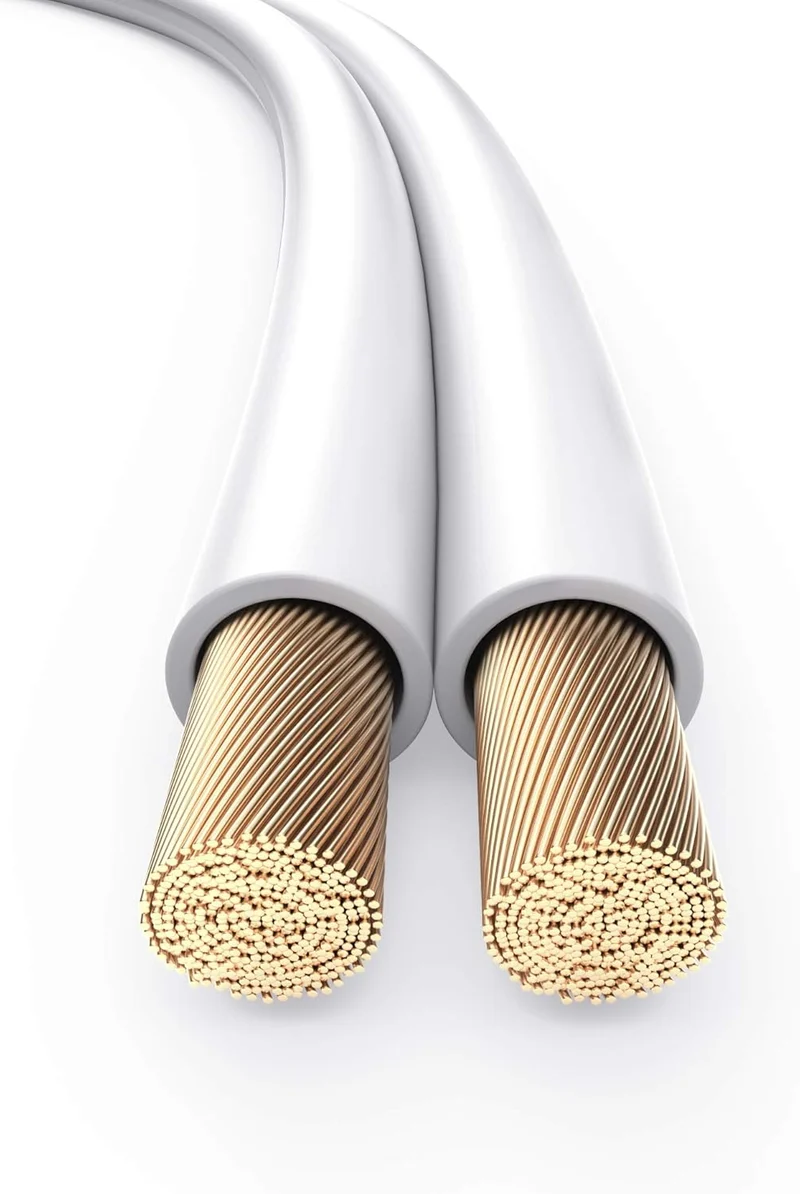 PureLink Lautsprecherkabel OFC 2 x 2,50mm² (0,20mm), 30,0m, weiss 30,0m 2 x 2,50mm² (0,20mm) weiss,