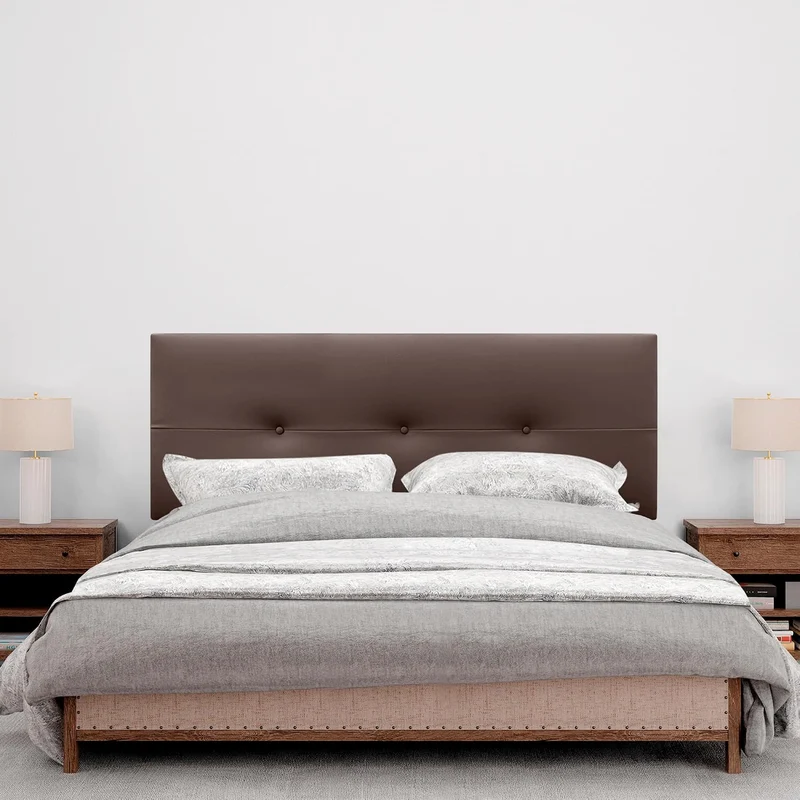 DHOME Kopfteil aus Kunstleder oder Stoff AQUALINE Pro Kopfteil Polsterkopfteil Luxusbett (Kuntsleder