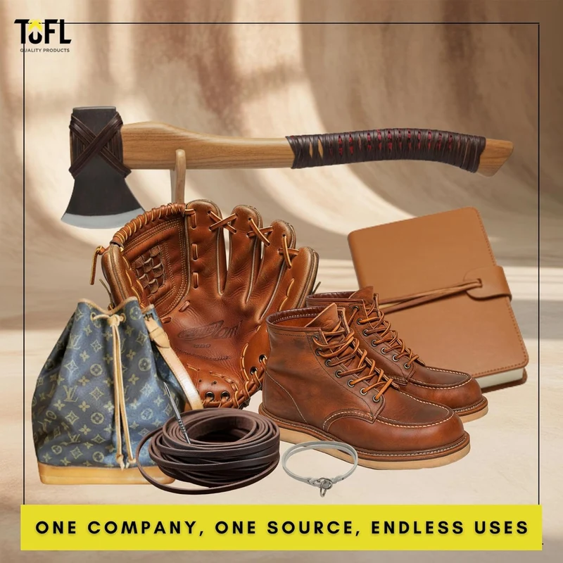 TOFL Softball and Baseball Glove Lace Kit | Mitt Lace Glove Repair Lacing Kit | 2 Leather Laces with