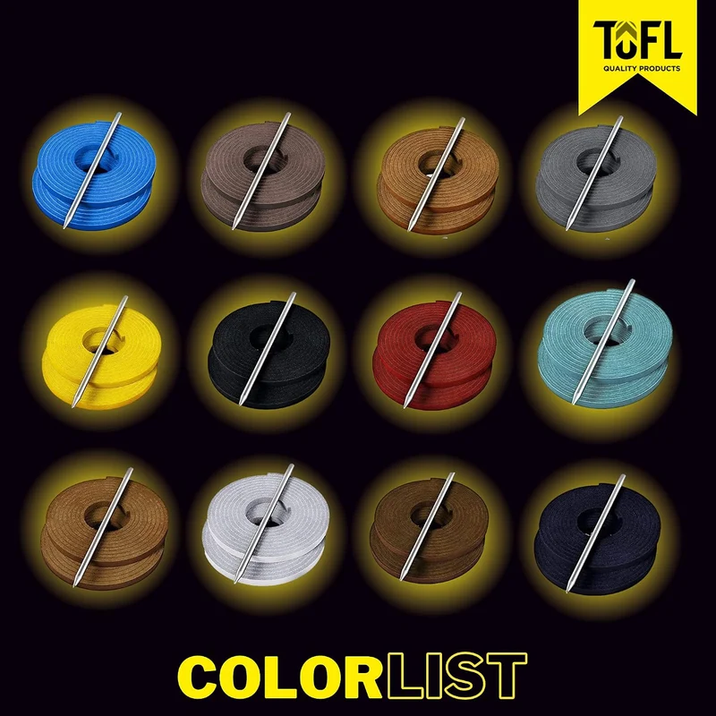 TOFL Softball and Baseball Glove Lace Kit | Mitt Lace Glove Repair Lacing Kit | 2 Leather Laces with