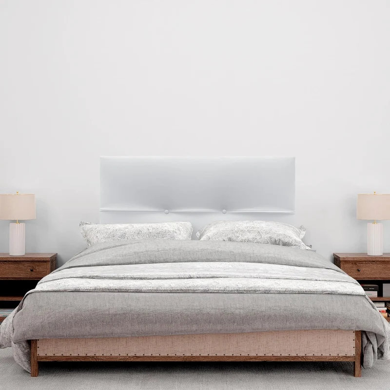 DHOME Kopfteil aus Kunstleder oder Stoff AQUALINE Pro Kopfteil Polsterkopfteil Luxusbett (Kuntsleder